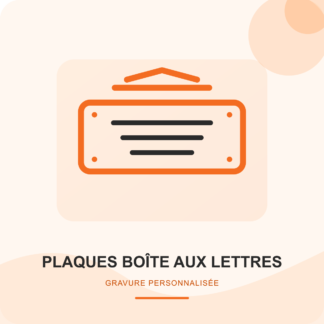 Plaque Boîte aux lettres